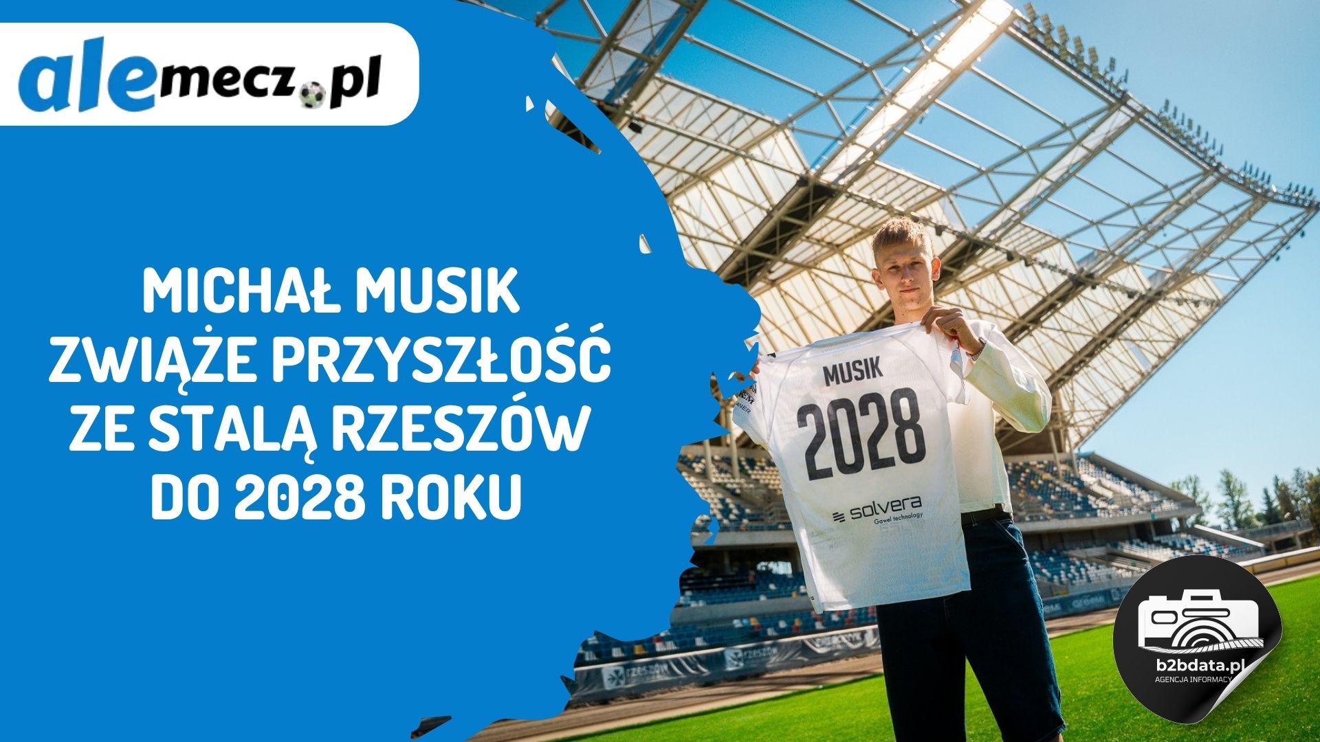 Read more about the article Michał Musik zwiąże przyszłość ze Stalą Rzeszów do 2028 roku