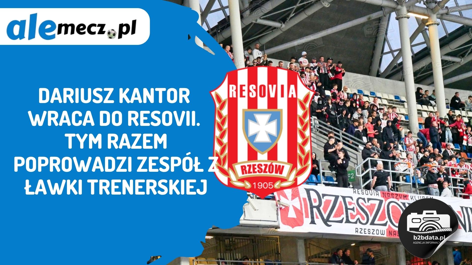 Read more about the article Dariusz Kantor wraca do Resovii. Tym razem poprowadzi zespół z ławki trenerskiej