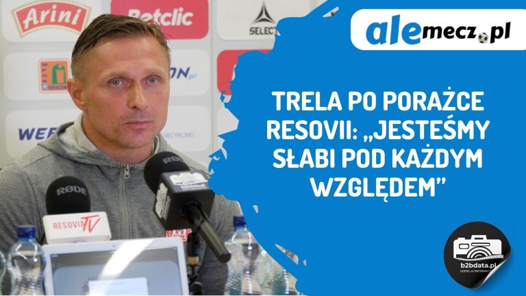 Trela po porażce Resovii: „Jesteśmy słabi pod każdym względem”