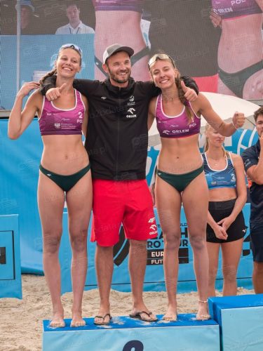 Ceremonia medalowa VW Beach Pro Tour Futures Rzeszów 2026