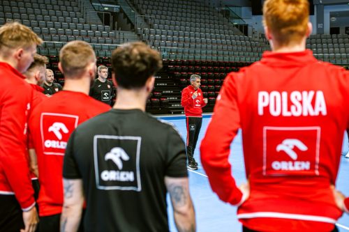 Polska - Austria trening w Olsztynie