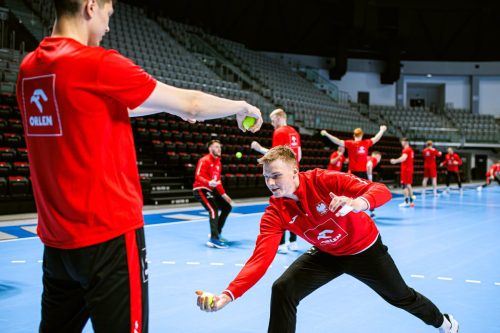 Polska - Austria trening w Olsztynie