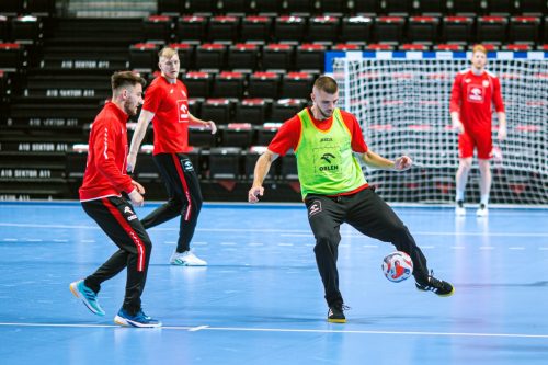 Polska - Austria trening w Olsztynie