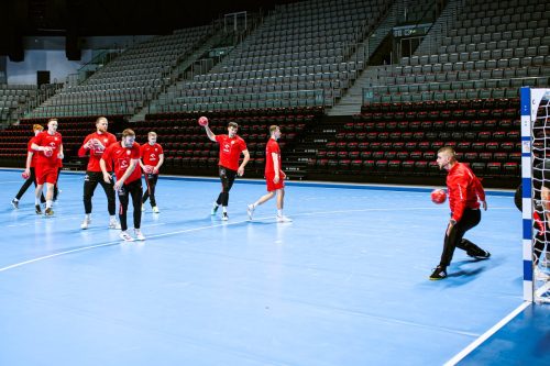 Polska - Austria trening w Olsztynie