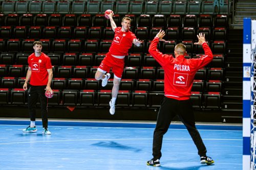 Polska - Austria trening w Olsztynie