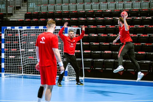 Polska - Austria trening w Olsztynie