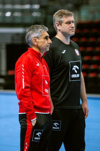 Polska - Austria trening w Olsztynie
