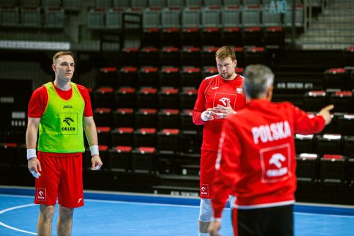 Polska - Austria trening w Olsztynie