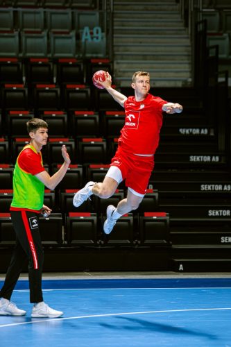 Polska - Austria trening w Olsztynie
