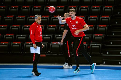 Polska - Austria trening w Olsztynie