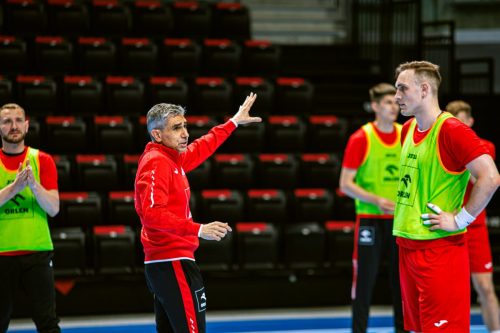 Polska - Austria trening w Olsztynie