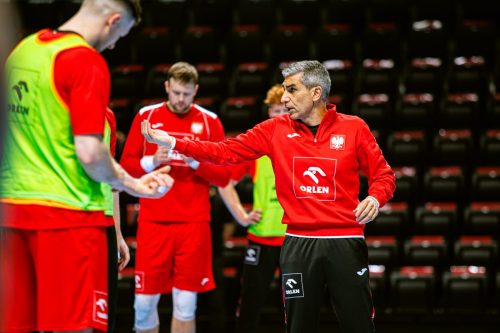 Polska - Austria trening w Olsztynie