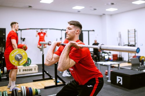 Polska - Austria trening w Olsztynie