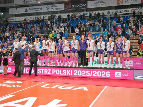 PGE Budowlani Łódź - Developres Rzeszów - Celebracja