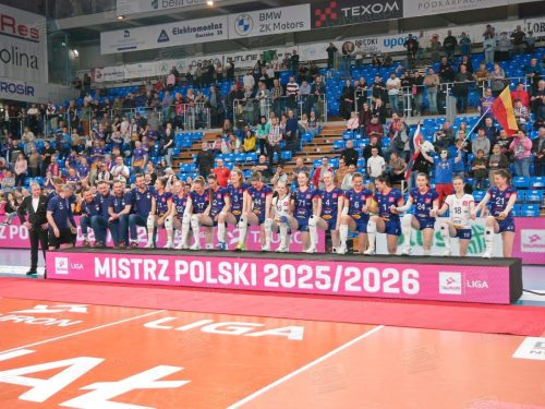 PGE Budowlani Łódź - Developres Rzeszów - Celebracja