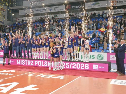 PGE Budowlani Łódź - Developres Rzeszów - Celebracja