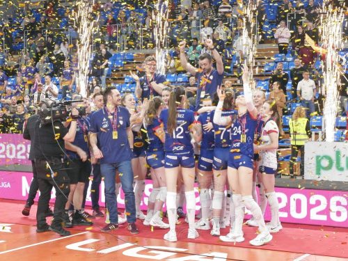 PGE Budowlani Łódź - Developres Rzeszów - Celebracja