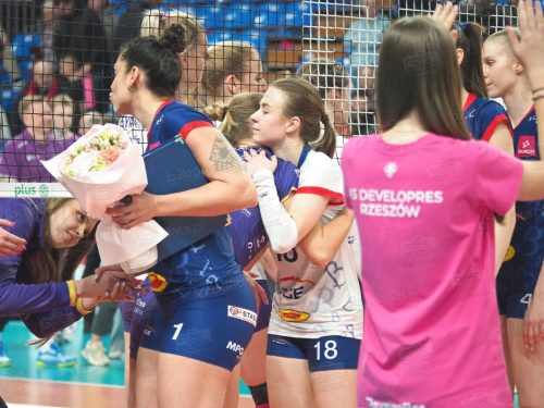 PGE Budowlani Łódź - Developres Rzeszów - Celebracja