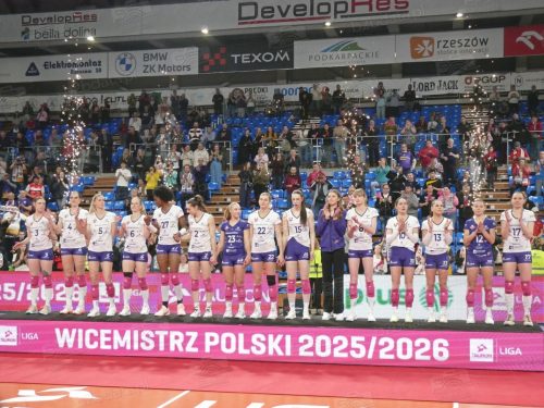 PGE Budowlani Łódź - Developres Rzeszów - Celebracja