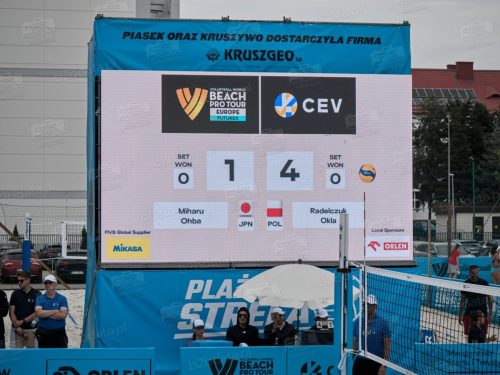 Polki na boisku podczas VW Beach Pro Tour Futures Rzeszów
