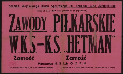 Afisz- -Inc. -Dnia-21-maja-1939-roku-godzina-1