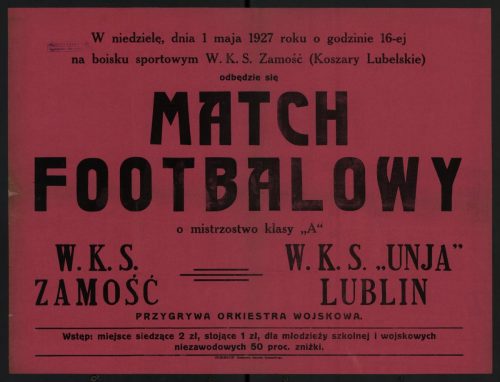 Afisz- -Inc. -W-niedziele-dnia-1-maja-1927-ro