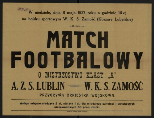 Afisz- -Inc. -W-niedziele-dnia-8-maja-1927-ro